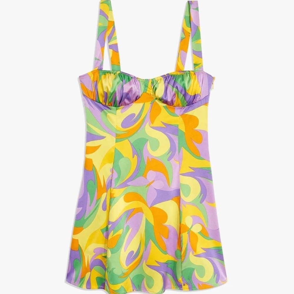 Danielle Bernstein WeWoreWhat Saved By The Bell Dress